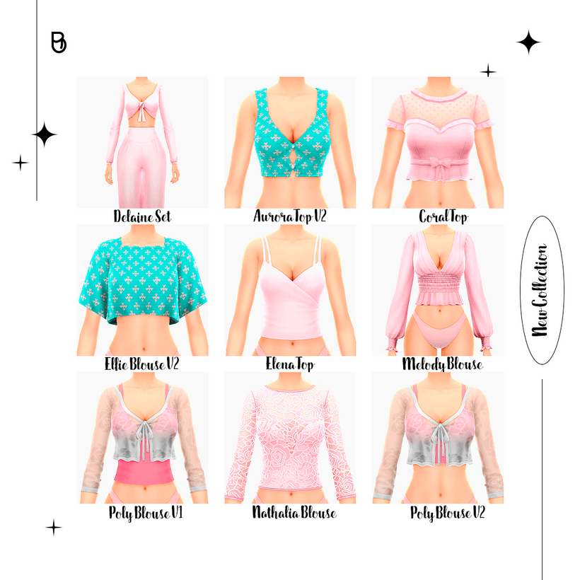 Галерея мода Коллекция одежды LOVESTRUCK P1 #1